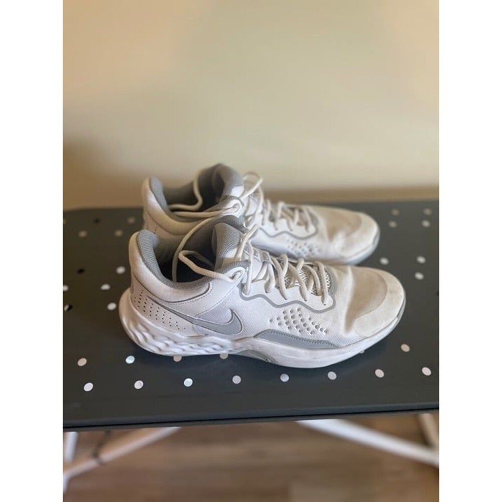 Nike Fly.By.Mid 3 White/Grey Basketball Shoes